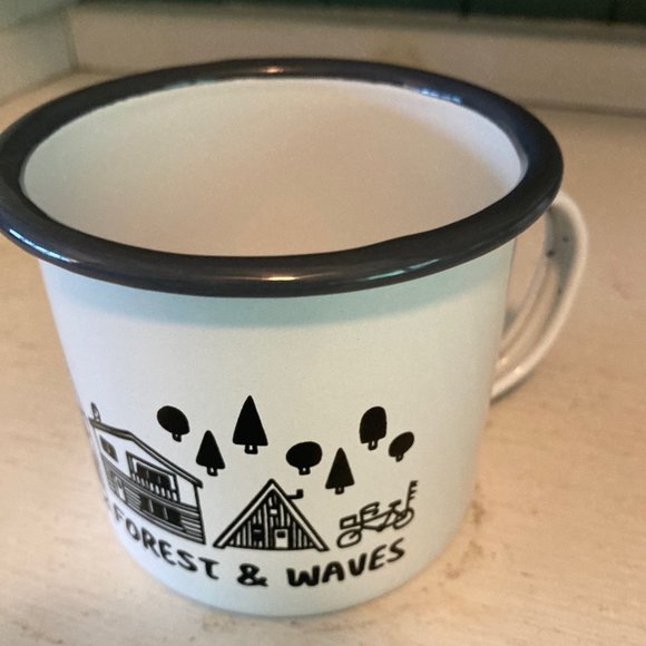 Enamel coffee mug - Picture 1 of 4